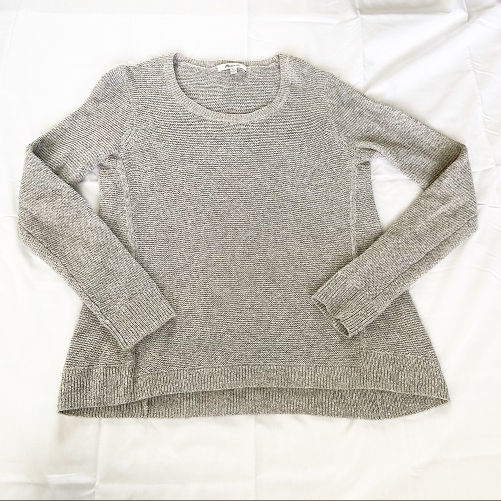 Madewell Long Sleeve Knitted Pullover Sweater